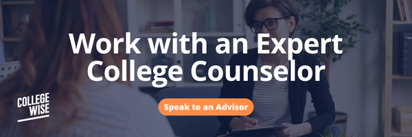 Work with an expert college counselor.