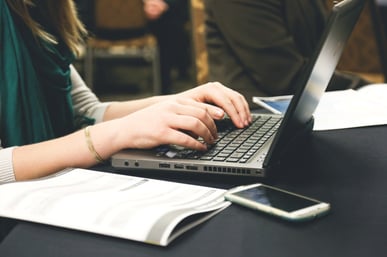 woman-typing-writing-windows-1
